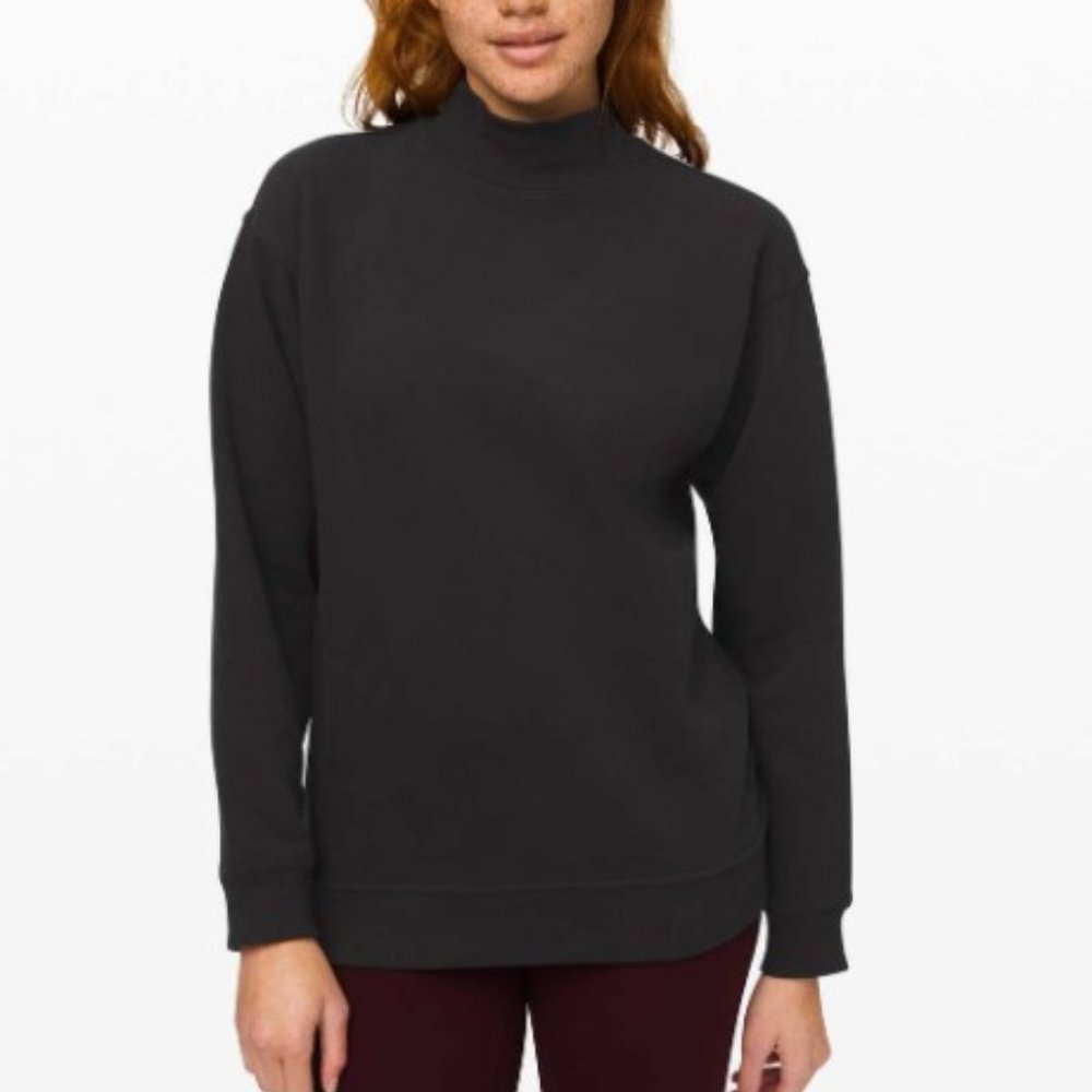 Lululemon All Yours Mock Neck Black